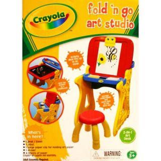 Grow n Up Crayola Fold n Go Art Studio