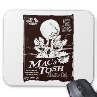 Mac & Tosh Miniature Golf 2 Mousepad