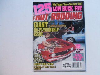 Popular Hot Rodding March 1992 (125 LOW BUCK TECH TIPS   GIANT DO IT YOURSELF ISSUE   TRICK TECH: HOW TO DEGREE A CAM, VOLUME 31, NUMBER 3): PETE PESTERRE: Books