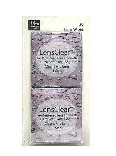 EyeMagine LensClear 1 Step Lens Wipes, 20 Count (Pack of 3): Health & Personal Care