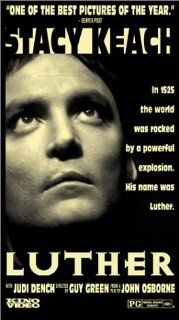 Luther [VHS]: Stacy Keach, Patrick Magee, Hugh Griffith, Robert Stephens, Alan Badel, Julian Glover, Judi Dench, Leonard Rossiter, Maurice Denham, Peter Cellier, Thomas Heathcote, Malcolm Stoddard, Freddie Young, Guy Green, Malcolm Cooke, Ely A. Landau, He