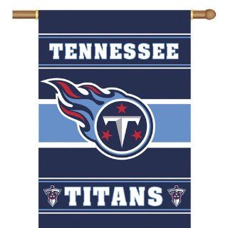 Tennessee Titans 2 Sided 28 X 40 House Banner   NFL : Sports Fan Outdoor Flags : Sports & Outdoors