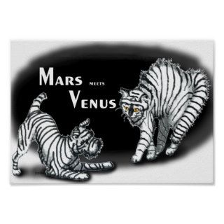 Mars meets Venus Posters