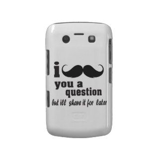 I mustache you a question blackberry bold case