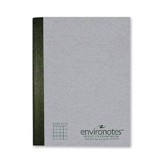 Roaring Spring Paper Products Recycled Composition Book, 9 3/4 x 7 1/2 Inches Graph Ruled, 80 Sheets (77271) : Composition Notebooks : Office Products