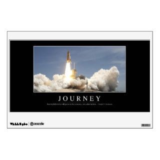 Journey Inspirational Quote 2 Wall Stickers