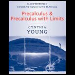 Precalculus Student Solution Manual