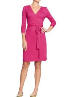 Old Navy Womens Long Sleeved Wrap Dresses at  Womens Clothing store
