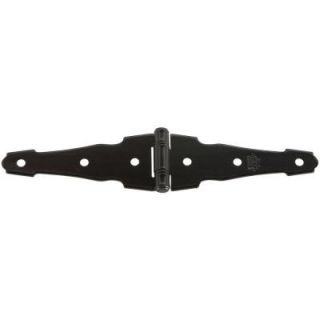 Stanley National Hardware 4 in. Decorative Heavy Strap Hinges SP903 4 HEAVY STRAP 1D C