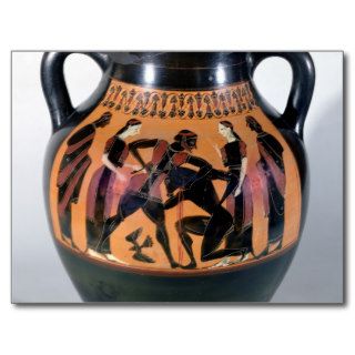 Theseus Fighting the Minotaur Post Card