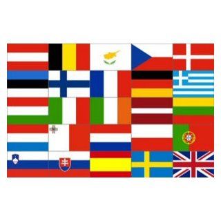 Flagge 90 x 150 : Europa 25 Länderflaggen: Küche & Haushalt