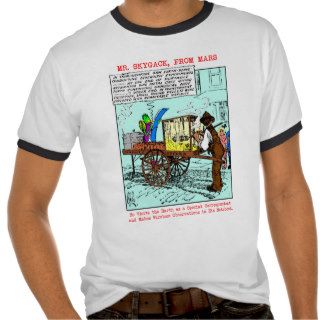 Mr. Skygack and Popcorn Vendor T Shirts