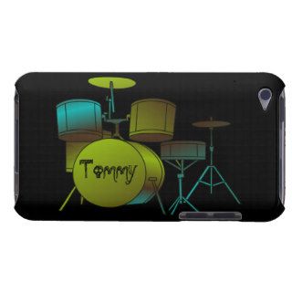 Drumset Personalized iPod Touch Casemate Case