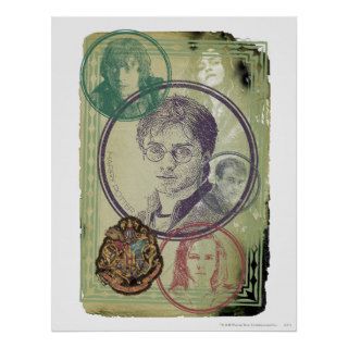 Harry Potter Collage 9 Poster