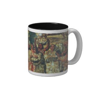 Detail of Hernan Cortes (1485 1547) Entering Cempo Mugs