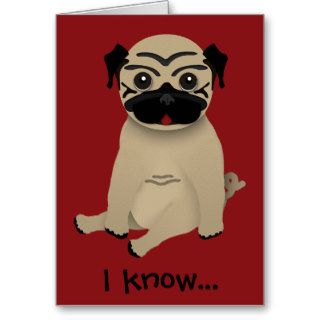 Pug Mother's Day Card