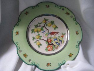 Collectible Scalloped Hand Painted Oriental Plate : Other Products : Everything Else