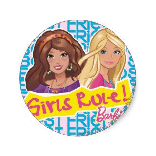 Barbie Best Friends Girls Rule! Sticker