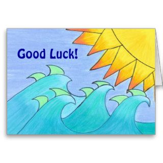 Good Luck! Greeting Cards