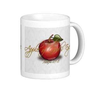 Apple of God's Eye, Christian Coffee Mug