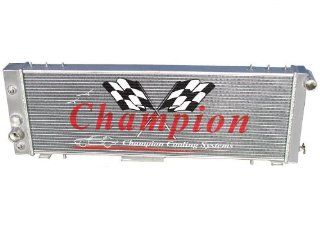 3 Row All Aluminum Replacement Radiator for the Jeep Cherokee, Jeep Wagoneer, Jeep Comanche, and Jeep J Series   Manufactured by Champion Cooling Systems, Part Number: 78: Automotive
