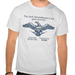 My 2nd amendment shirt