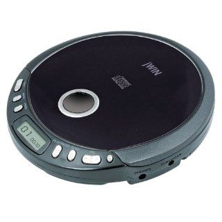Jwin Electronics JX CD335BLK Personal CD Player, Black : Cd Player Colby : MP3 Players & Accessories