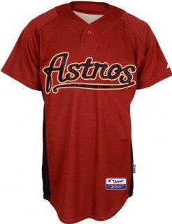 Houston Astros Authentic Batting Practice Jersey   Brick Medium : Athletic Jerseys : Sports & Outdoors