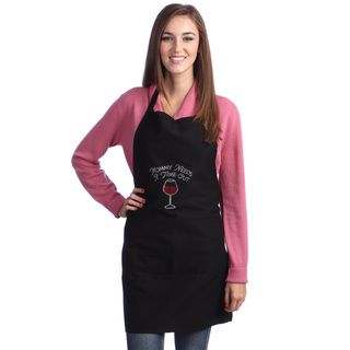Mommy Needs a Time Out Rhinestone Apron Kitchen Aprons