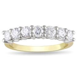 Miadora 10k Two Tone Gold 1ct TDW Diamond Ring (G H, I2 I3) Miadora Women's Wedding Bands