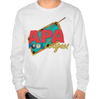 APA Pool Leagues Shirts