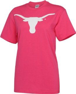Texas Longhorns Pink Big Logo T Shirt : Athletic T Shirts : Sports & Outdoors