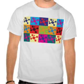 Molecular Biology Pop Art Tshirts