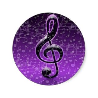 Purple Rocks_ Stickers