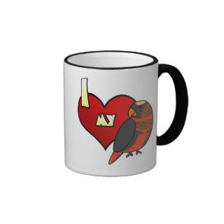 I Love my Dusky Lory Mug