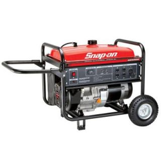 Snap on 5,000 Watt Gasoline Powered Portable Generator with CARB 870828