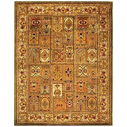 Handmade Classic Empire Wool Panel Rug (96 X 136)