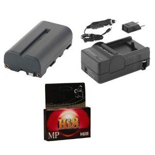Sony CCD TRV72 Camcorder Accessory Kit includes: HI8TAPE Tape/ Media, SDM 105 Charger, SDNPF570 Battery : Digital Camera Accessory Kits : Camera & Photo