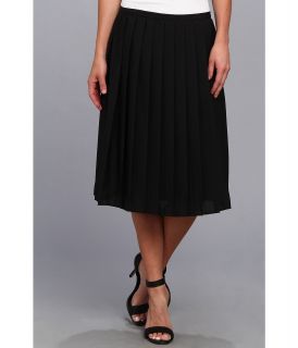 Calvin Klein Pleated Short Skirt Womens Skirt (Black)