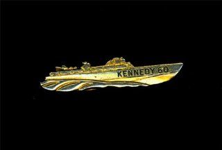 JOHN F KENNEDY PT 109 BOAT Tie clip CLASP  1960's ORIGINAL ANTIQUE MFG: JOLLE : Home And Garden Products : Everything Else