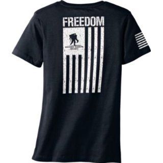 Under Armour Women's Wounded Warrior Freedom Flag Tee Shirt at  Womens Clothing store
