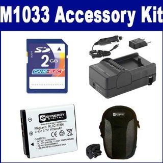 Kodak M1033 Digital Camera Accessory Kit includes: KSD2GB Memory Card, SDKLIC7004 Battery, PT27 Charger : Camera & Photo