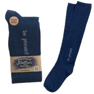 Mantras ""Be Present"", Navy Size 9 11   1 pc, (Maggie's Functional Organics) at  Womens Clothing store