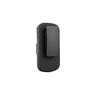 Verizon SAMU485HOC Shell and Holster Combo for Samsung Intensity III   Non Retail Packaging   Black: Cell Phones & Accessories