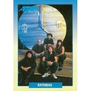 Anthrax trading Card (Anthrax) 1991 Brockum Rockcards #134: Entertainment Collectibles