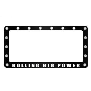 RBP RBP 122 Black License Plate Frame: Automotive