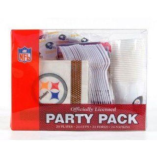 Duck House DUC LPP122K Pittsburgh Steelers NFL Party Pack: Kitchen & Dining