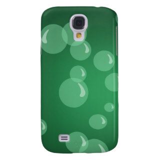 Green Bubbles Bubbles Everywhere iPhone Case Galaxy S4 Cover
