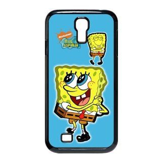 Well designed Cartoon SpongeBob SquarePants Cover Case For Samsung Galaxy S4 i9500  S4SS141 Cell Phones & Accessories