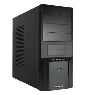 GIGABYTE GZ U2BPAXB00 LUXO X142 BLACK ATX/MATX CASE NO PSU: Computers & Accessories
